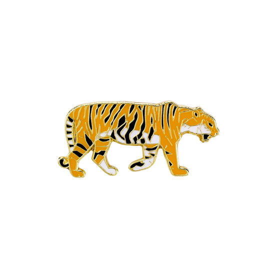Tiger pin badge